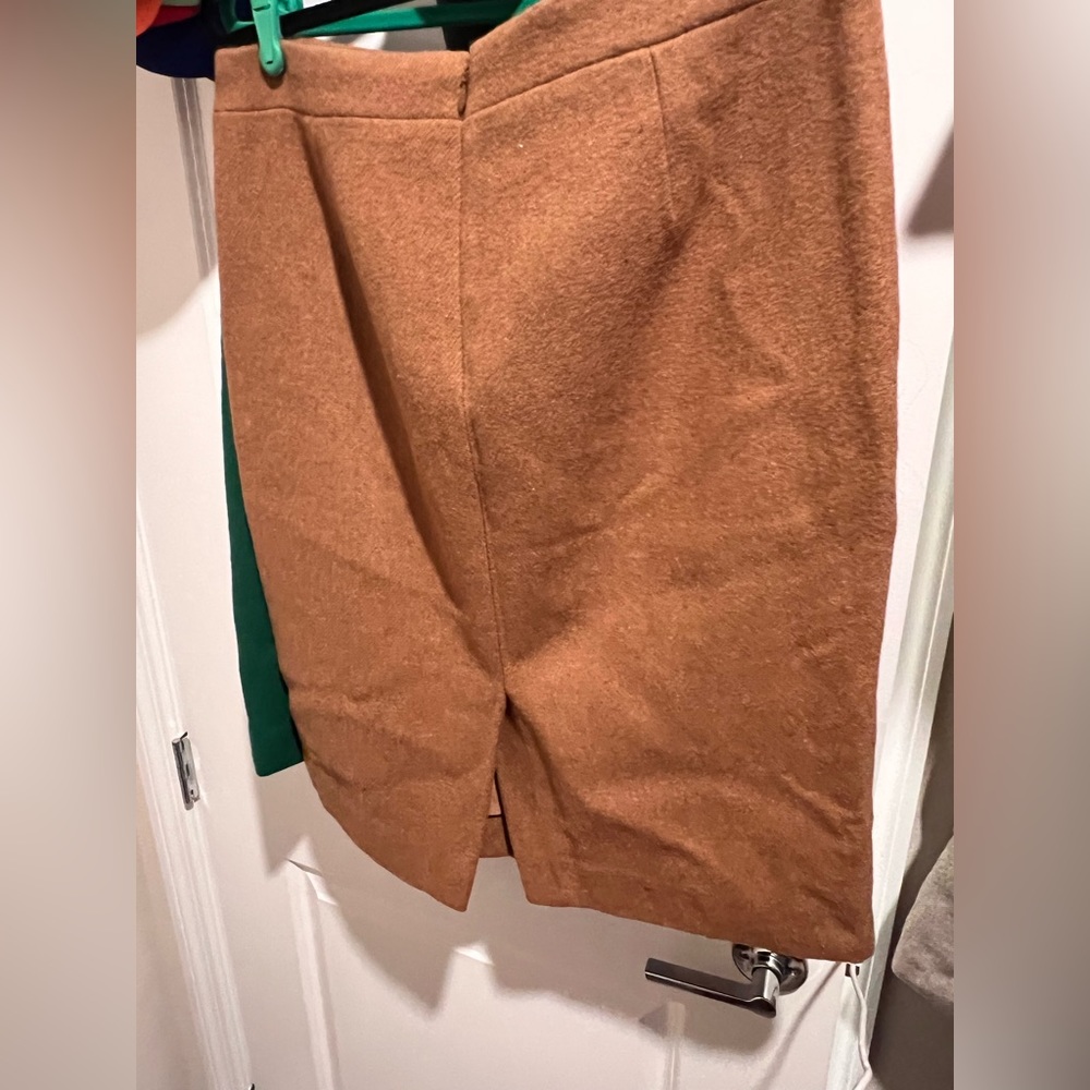 J Crew wool blend pencil skirt